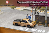 Focal Horizon 1/64 Nissan Skyline GT-R R32 VR32 Top Secret Gold