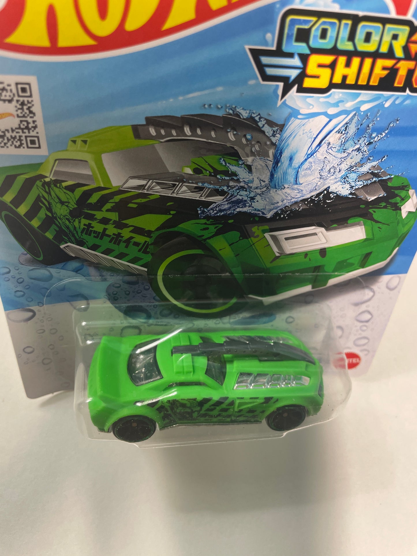 Hot Wheels 1/64 Color Shifters Barbaric Green