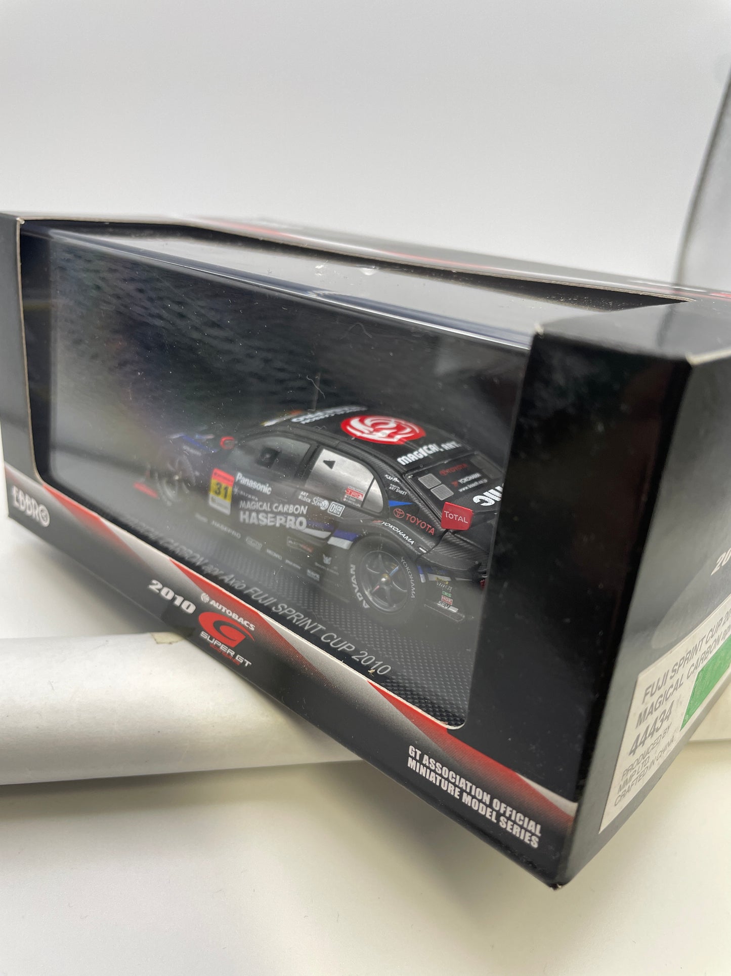 Ebbro 1/43 Toyota Fuji Sprint cup 2010 Magical Carbon apr Axio n31 Black