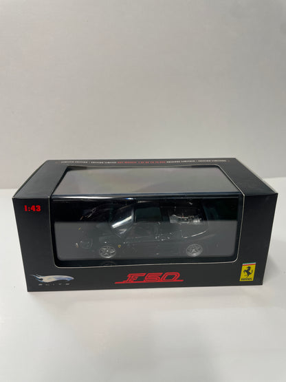 Hot Wheels 1/43 Elite Ferrari F50 Black - P9934