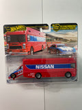 Hot Wheels 1/64 Car Culture Team Transport D Case (FLF56-957 D) Set of 4