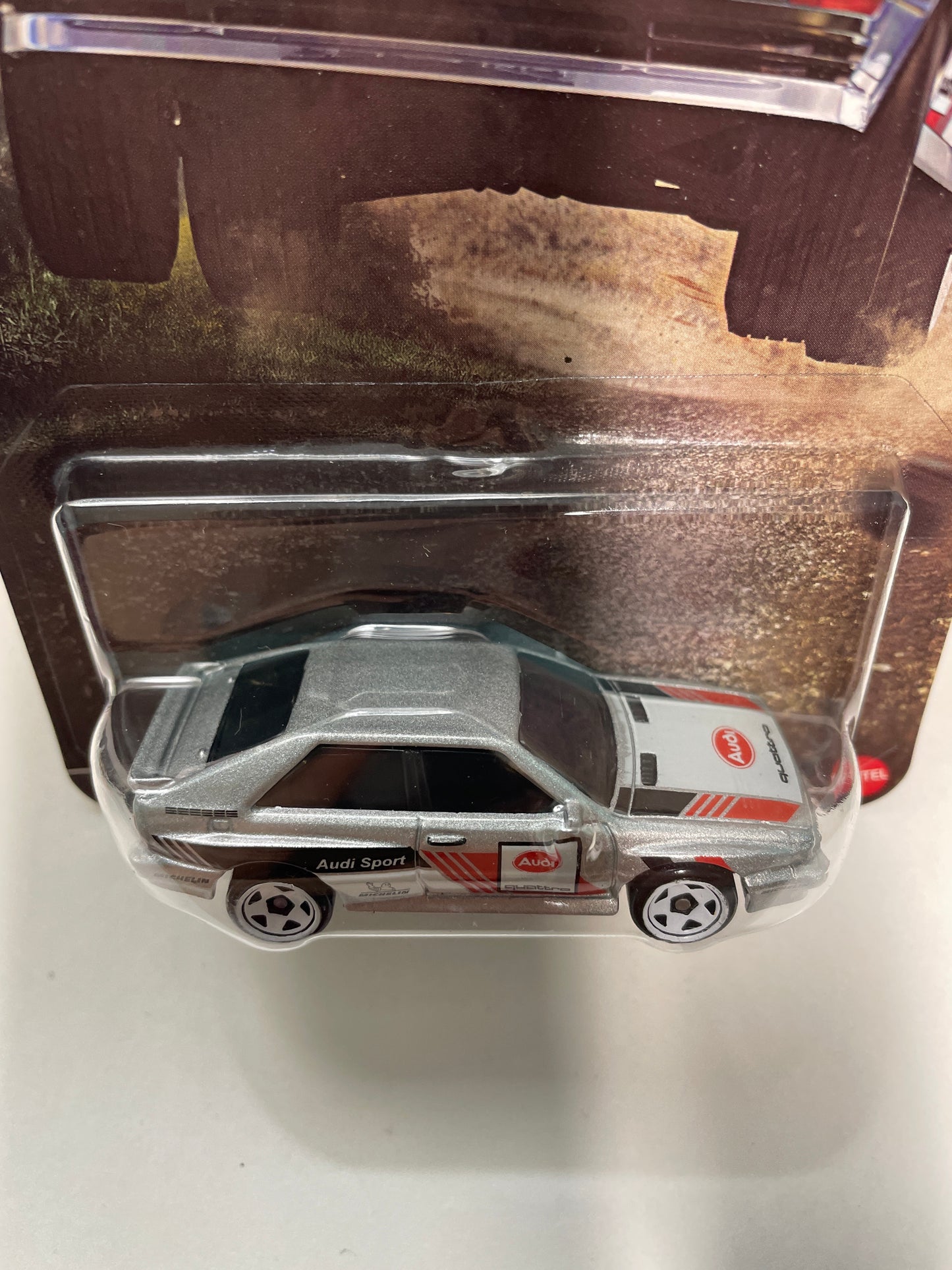 Hot Wheels 1/64 Silver Series Rally Racers '87 Audi Quattro Silver - JKX61