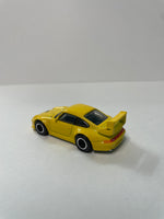 *Loose* Hot Wheels 1/64 Premium Car Culture 2 Pack Porsche 993 GT2 Yellow