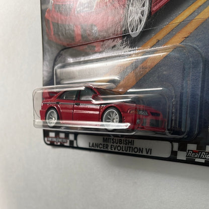 Hot Wheels 1/64 HW Boulevard Mitsubishi Lancer Evolution VI Red - HKF26