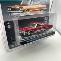 Greenlight 1/64 California Lowriders Series 3 1973 Cadillac Coupe Deville Red
