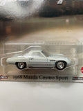 Hot Wheels 1/64 Pop Culture Jay Leno’s Garage 1968 Mazda Cosmo Sport White