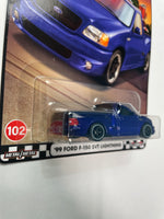 Hot Wheels 1/64 Boulevard Mix W ‘99 Ford F-150 SVT Lightning Blue