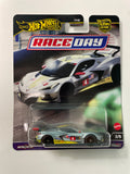 Hot Wheels 1/64 Car Culture Race Day Corvette C8.R Silver