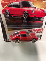 Hot Wheels 1/64 Silver Series National Icons '67 Porsche 911 R Red
