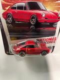 Hot Wheels 1/64 Silver Series National Icons '67 Porsche 911 R Red