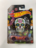 Hot Wheels 1/64 Dia De Los Muertos ‘14 Corvette Stingray Red