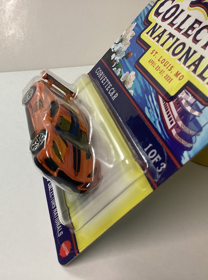 Hot Wheels 1/64 25th  Annual Collectors Convention Nationals St- Louis Corvette C8.R Orange