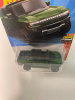 Hot Wheels 1/64 GMC Hummer EV Green