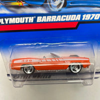 Hot Wheels Plymouth Barracuda 1970 Orange