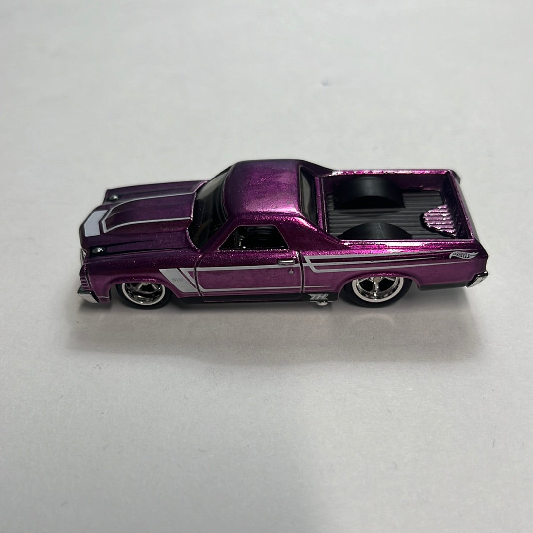 *Loose* Hot Wheels Super Treasure Hunt ‘71 Chevy El Camino Purple