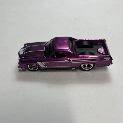 *Loose* Hot Wheels Super Treasure Hunt ‘71 Chevy El Camino Purple