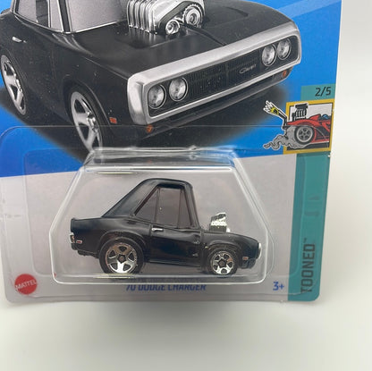 *Japan Card* Hot Wheels 1/64 ‘70 Dodge Charger Black Fast n Furious