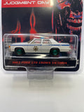 *Chase* Greenlight 1/64 Hollywood Terminator 2 Judgment Day 1983 Ford LTD Crown Victoria White