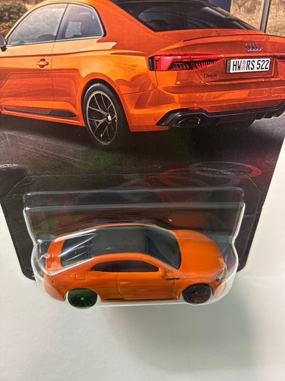 Hot Wheels 1/64 Silver Series Audi RS 5 Coupe Orange - JKY17