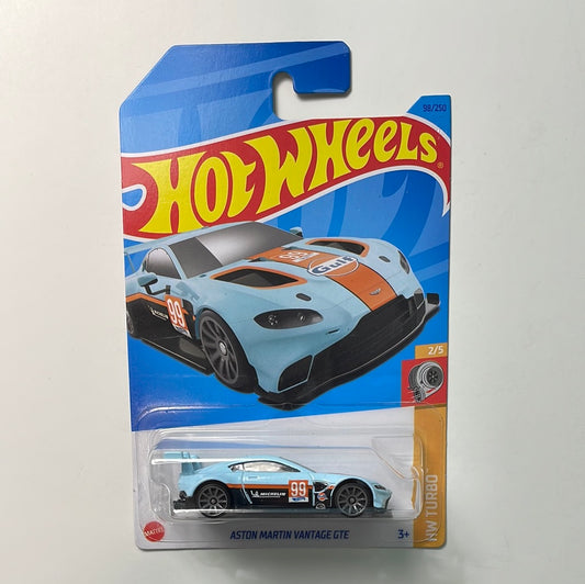 Hot Wheels 1/64 Aston Martin Vantage GTE Gulf Blue