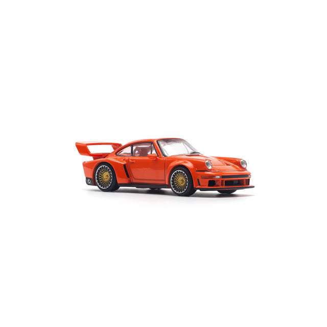 Pop Race 1/64 Porsche Singer DLS Turbo Study Orange - PR64-0131