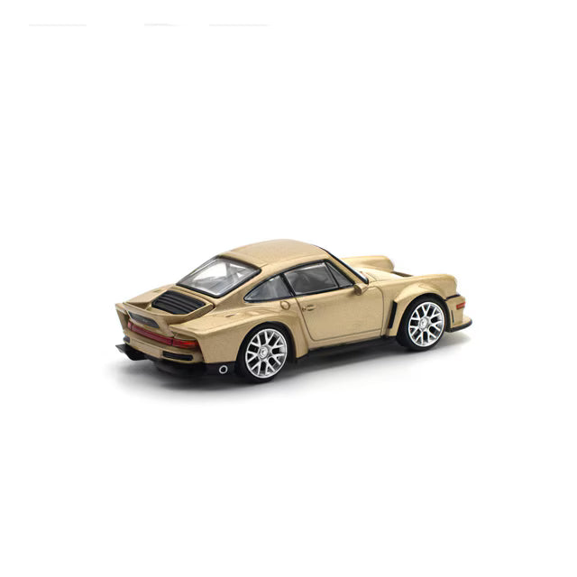 Pop Race 1/64 Porsche Singer DLS Turbo Gold - PR64-0132