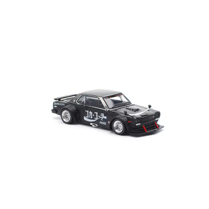 Pop Race 1/64 Nissan Skyline GT-R V8 Drift (Hakosuka) JP Coca-Cola Zero Sugar Black - PR64-0161