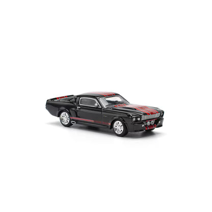 Pop Race 1/64 Ford Shelby Mustang GT500 Dark Chrome - PR64-0218
