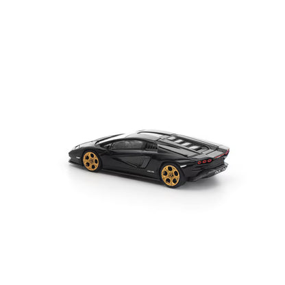 Pop Race 1/64 Lamborghini Countach LPI 800-4 Deep Black - PR64-0341