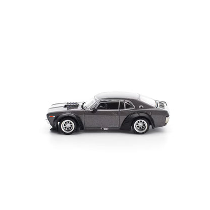 Pop Race 1/64 Laurel C130 Metallic Grey - PR64-0304