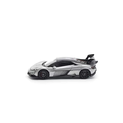 Pop Race 1/64 Yangwang U9 Silver - PR64-0442