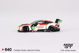 Mini GT 1/64 BMW M4 GT3 #1  IMSA 2023 Sebring 12 Hrs GTD Winner Paul Miller Racing White & Red