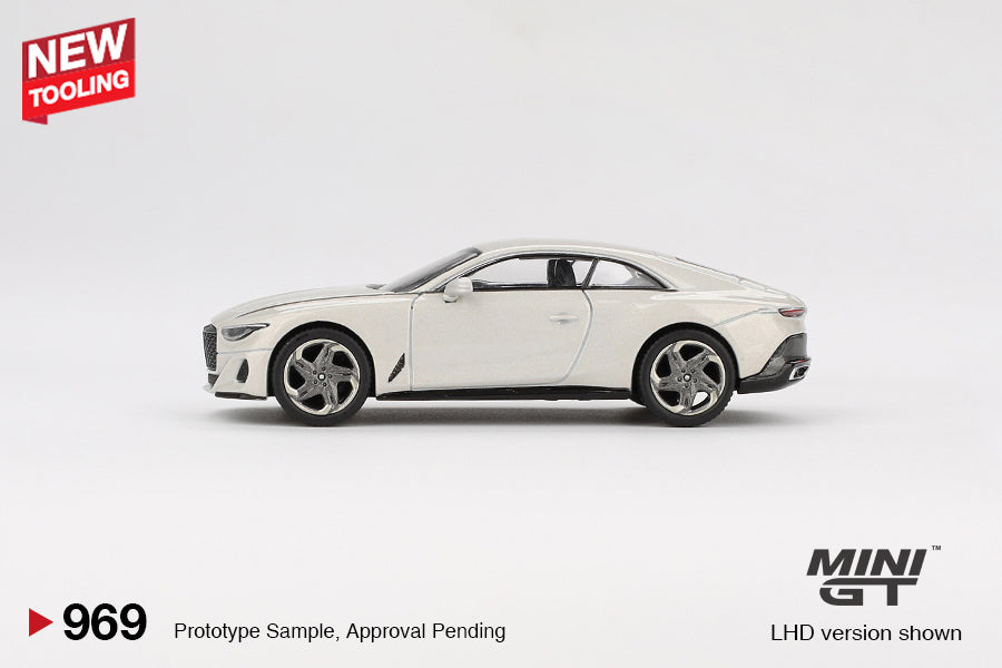 Mini GT 1/64 Bentley Batur Bonneville Pearl White - MGT00969