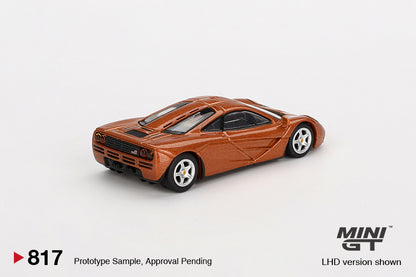 Mini GT 1/64 McLaren F1 Yquem Orange - MGT00817