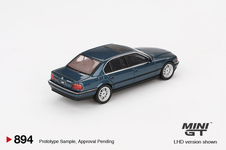 Mini GT 1/64 BMW 750IL Sorrento Blue Metallic - MGT00894