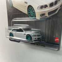 Hot Wheels 1/64 HW Premium Fast & Furious BMW M3 E46 White