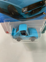 Hot Wheels 1/64 Nissan Skyline 2000GT-R LBWK Tooned Blue - Damaged Card