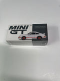 Mini GT 1/64 Porsche 911 Carrera RS 2.7 Grand Prix White with Red Livery