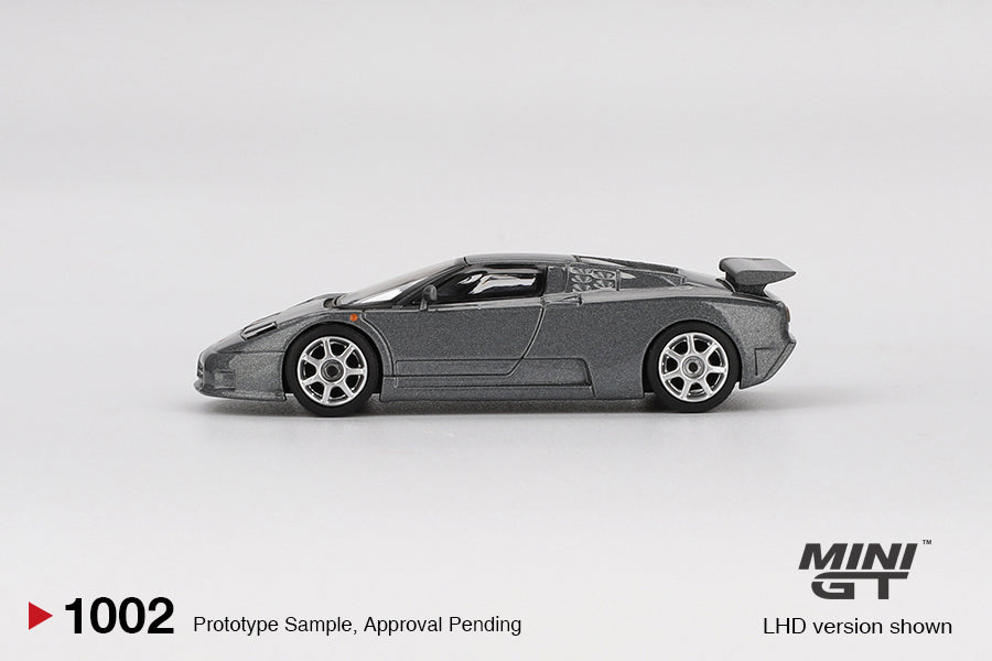 Mini GT 1/64 Bugatti EB110 Super Sport Grigio Scuro Grey - MGT01002
