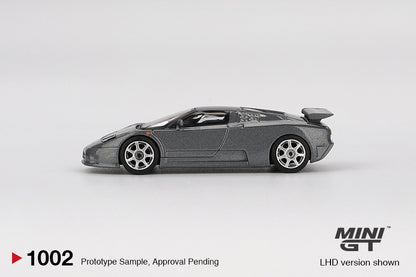Mini GT 1/64 Bugatti EB110 Super Sport Grigio Scuro Grey - MGT01002