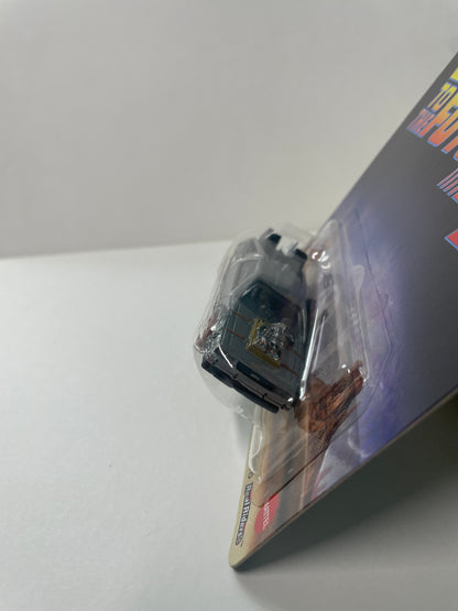 Hot Wheels 1/64 Pop Culture Back To The Future III Back To The Future Time Machine 1955 Grey