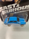 Hot Wheels 1/64 Fast And Furious Brian O’Conner 1970 Ford Escort RS1600 Blue