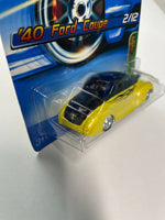 Hot Wheels 1/64 Treasure Hunt ‘40 Ford Coupe Yellow