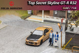 Focal Horizon 1/64 Nissan Skyline GT-R R32 VR32 Top Secret Gold