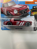 Hot Wheels 1/64 Fairlady 2000 Short Card Red