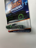 Hot Wheels 1/64 Neon Speeders ‘15 Dodge Challenger SRT Hellcat Black & Green