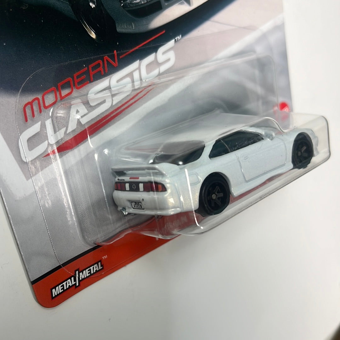 Hot Wheels 1/64 Car Culture Modern Classics 2 Nissan Silvia S14 White