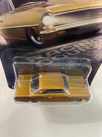 Hot Wheels 1/64 Silver Series Fast and Furious Racing Course 1966 Chevy Nova Gold