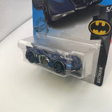 Hot Wheels Batman Arkham Asylum Batmobile Treasure Hunt - Damaged Card