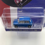 1/64 Greenlight Hollywood The Italian Job 1967 Austin Mini Cooper S 1275 MKI Blue